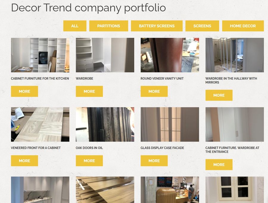 Gallery of the Decor Trend — Home Decor E-commerce Store