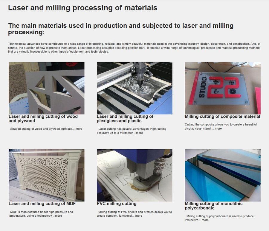 Laser Made Gallery — Custom Design and Manufacturing Company