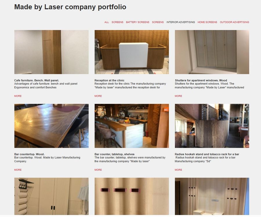 Laser Made Gallery — Custom Design and Manufacturing Company